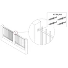 Rögzítő dübel-szett M10, beton oszlophoz