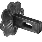 Kép 1/3 - Kerítés rögzítő fül, csavarozható talppal, dekoratív (660/A)