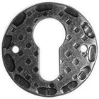 CORTINA light kulcslyuk-rozetta, ezüst antik lakkozott (038)