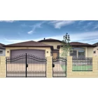 BÜKK kovácsoltvas nagy-és kiskapu, kerítésmező