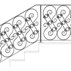 Kovácsoltvas korlát