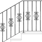 Kovácsoltvas korlát