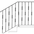 Kovácsoltvas korlát