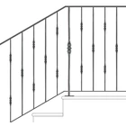 Kovácsoltvas korlát