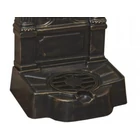 FIRENZE falikút, fekete és arany antik