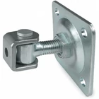 Felső forgáspont csavarozható talppal, állítható (forgócsap rögzítése Seeger gyűrűvel)  (057/A)