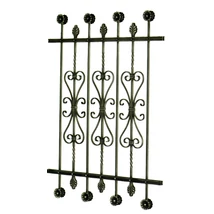 Kovácsoltvas ablakrács