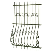 Kovácsoltvas ablakrács