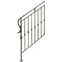 Kovácsoltvas korlát