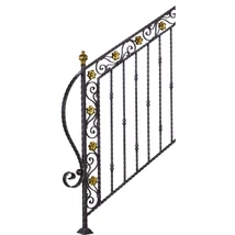 Kovácsoltvas korlát