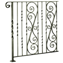 Kovácsoltvas korlát