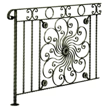 Kovácsoltvas korlát