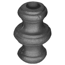Öntvény pálcadísz, 12mm köracélra (598)