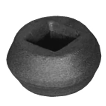 Pálcadísz, 12x12mm négyzetacélra (601)