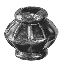 Pálcadísz, 14x14mm négyzetacélra (588)