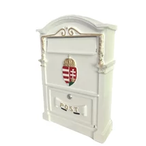 Postaláda, címeres, fehét (039/G)