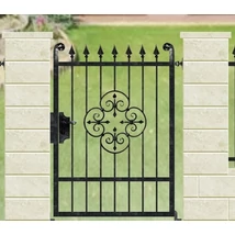 VISEGRÁD kovácsoltvas nagy-és kiskapu, kerítésmező