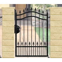 BÜKK kovácsoltvas nagy-és kiskapu, kerítésmező