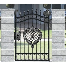 SZÉPASSZONY kovácsoltvas nagy-és kiskapu, kerítésmező