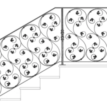 Kovácsoltvas korlát