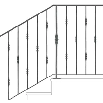Kovácsoltvas korlát
