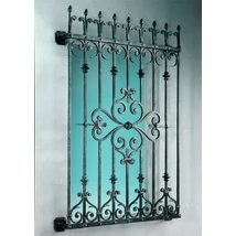 Kovácsoltvas ablakrács, exkluzív kivitel