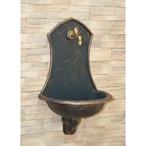 SIENA falikút, fekete és bronz antik