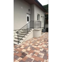Modern design pálca mángorolt négyzetacélból (040)