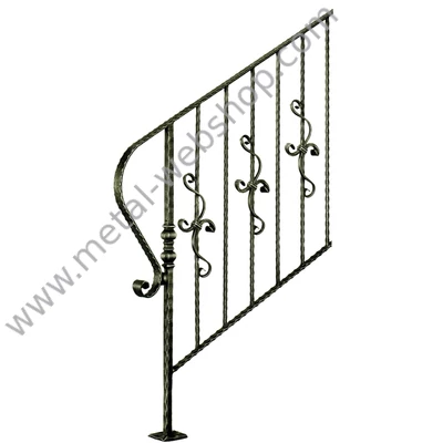 Kovácsoltvas korlát