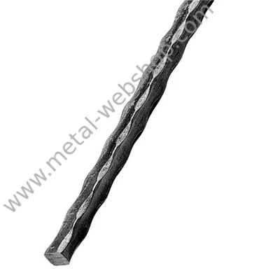 Mángorolt négyzetacél, 14x14mm, 3m (352)