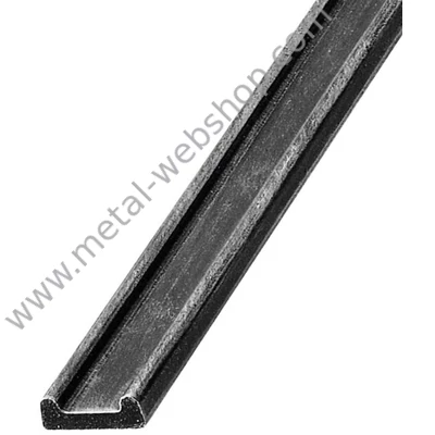 B-vas, laposacél, 40x8mm, 3m (413)
