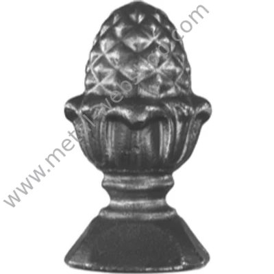 Oszlopdísz, négyzet 40x40mm (034)