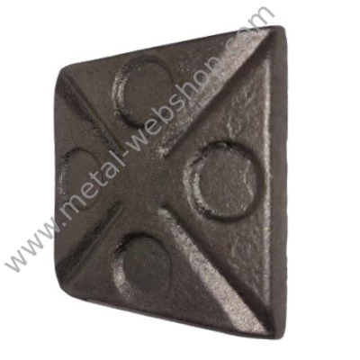 Talprozetta, 80x80x8mm (022)