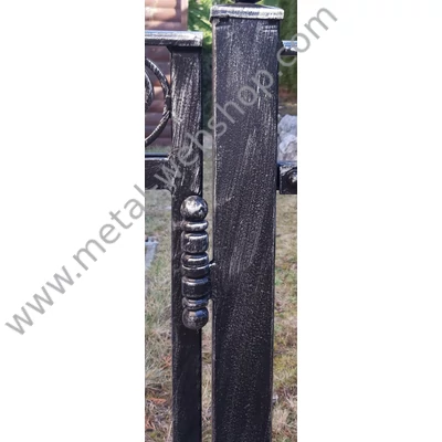 Kovácsolt diópánt, 29x130mm (069)