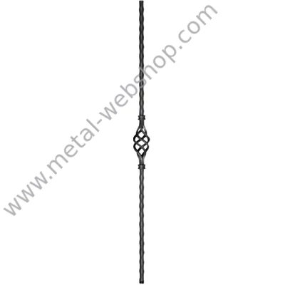 Kosárformás pálca, mángorolt (090/B)