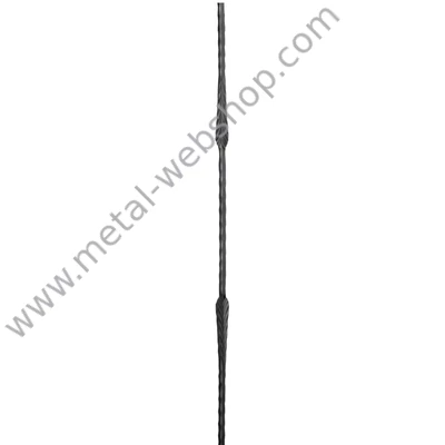 Modern design pálca mángorolt négyzetacélból (041)