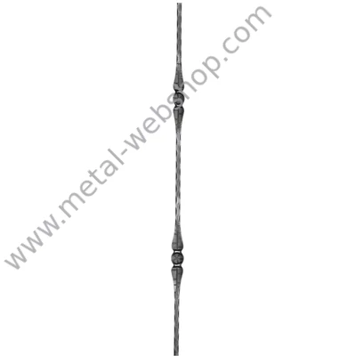 Modern design pálca mángorolt négyzetacélból (148)