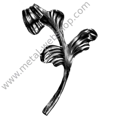 Kovácsolt díszlevél (618)