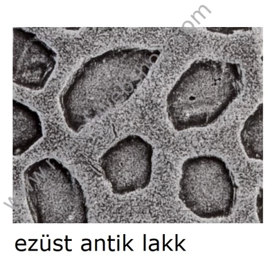 MARMOLADA kovácsolt ajtófogantyú, galvanizált, ezüst antik lakkozott (854)