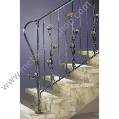 Kovácsoltvas korlát