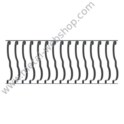 Kovácsoltvas korlát