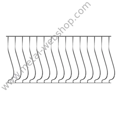 Kovácsoltvas korlát