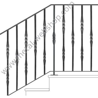 Kovácsoltvas korlát