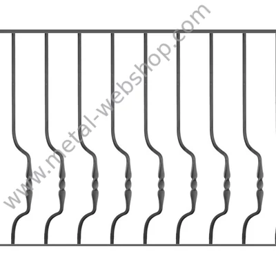Kovácsoltvas korlát