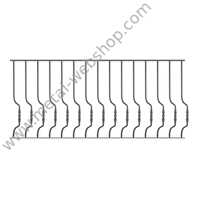 Kovácsoltvas korlát