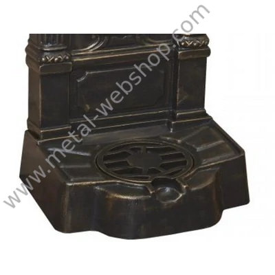 FIRENZE falikút, fekete és arany antik