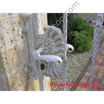 Kiskapu ütköző, kovácsolt, míves (790/C)