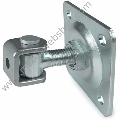 Felső forgáspont csavarozható talppal, állítható (forgócsap rögzítése Seeger gyűrűvel)  (057/A)