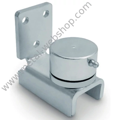 Csapágyas alsó forgáspont, zsírzó csonkkal, csavarozható