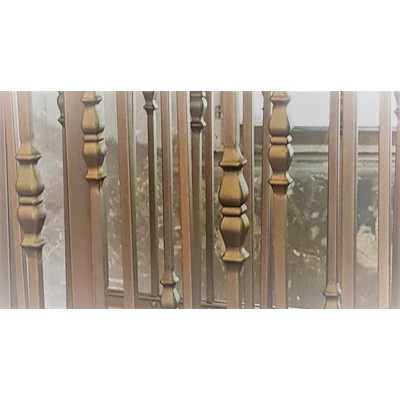 Kovácsolt pálcadísz, 14x14mm négyzetacélhoz (070/A)